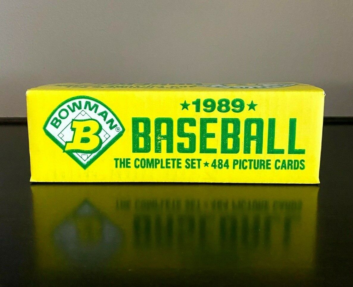 1989 BOWMAN BASEBALL CARDS COMPLETE SET (GREAT SHAPE!)