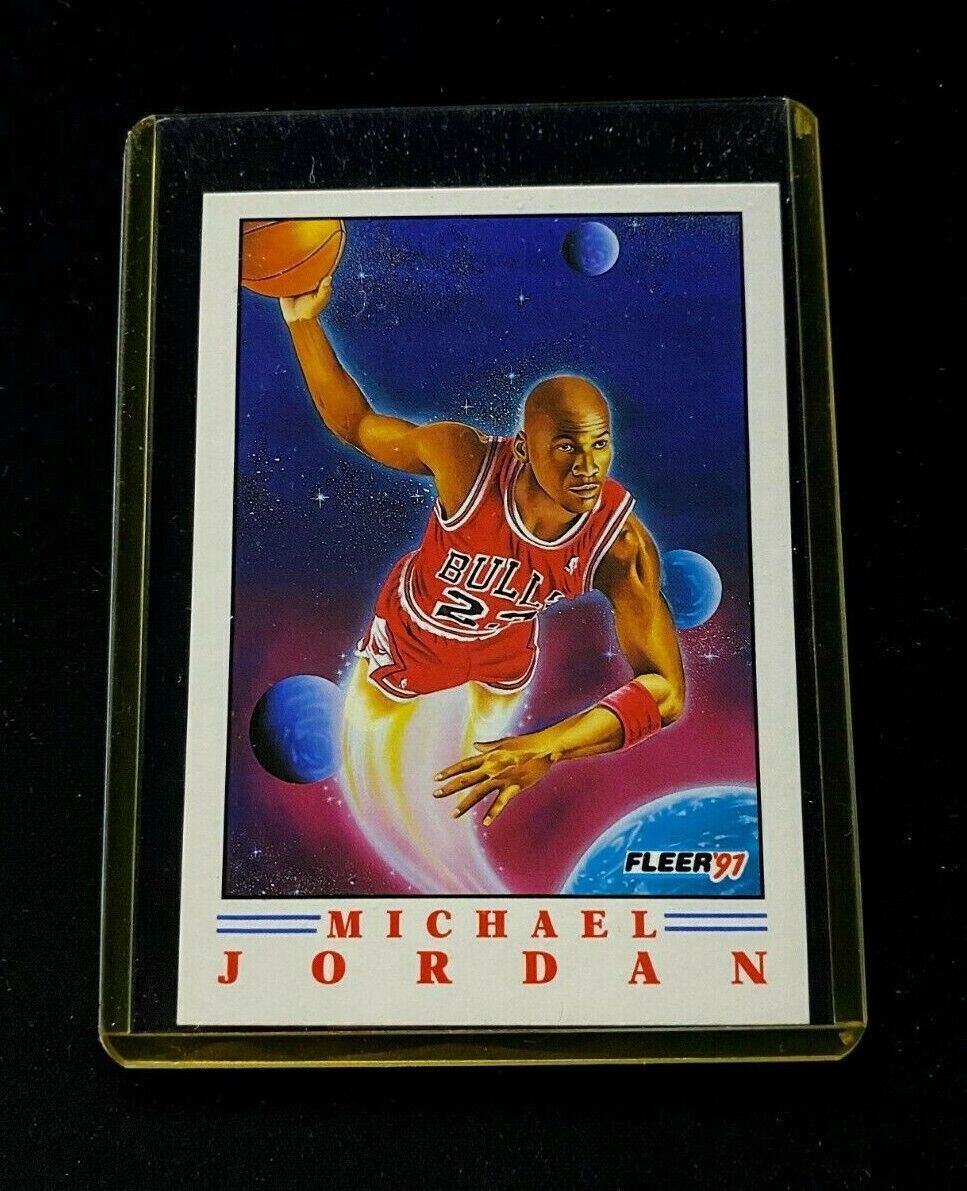 1991 Fleer Michael Jordan Cartoon Insert Card (GREAT CONDITION!)
