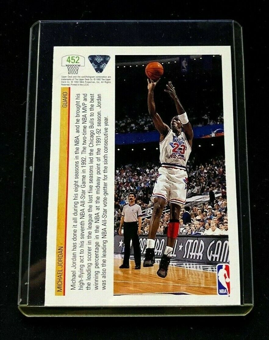 1991 Upper Deck Michael Jordan East All Star Card