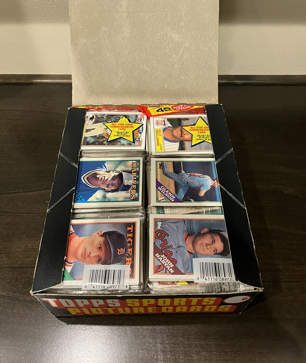 1988 TOPPS BASEBALL SPORTS PICTURE CARDS